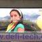 Portable Folded Front Projection Screen Fabric