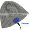 Wireless Bluetooth Stereo Headphones Music Warm Beanie Hat for Smartphones w/Mic