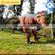 Adult animatronic life-size dinosaur costume