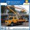 latest 4X2 building Overhead working truck factory price