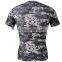 cheap custom sublimation camo baseball jerseys wholesale compression quick dry men cross fit tee tops