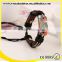 promotional custom leather bracelet, leather cord for jewelry