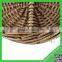 Promotional decorative holiday wicker candy basket tray,wicker gift storage basket