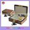 Custom Logo Large KeyLock Wood Veneer Wooden Perfume Gift Box Design