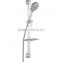 JOMOO uniquel hand shower with Air shower function to save water chrome finished shower set with stainless steel slide bar and