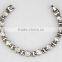 latest fashion CZ stone stainless steel women's bracelets designs jewelry