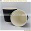 8oz Squat Vertical Ripple Coffee Paper Cup Disposable Paper Cups