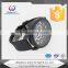 Black Colour Wrist Watch Big Dial Watch
