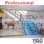 contemporary staircase  steel stringer