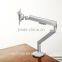 wholesale small type gas spring 360 degree adjustable monitor holder lcd monitor arm
