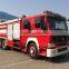 Sinotruck HOWO 4+2 seats water tank fire truck electric fire truck
