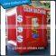 Promotion Advertising Cube Inflatable Cash Machine Grab Money Booth For Sale