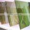 3mm, 5mm, 6mm top class reflective glass of bronze and green color
