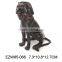 Wholesale African Table Decorations Resin Black Bear Figurines
