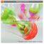 Plastic transparent bowling ball game toys with light