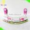 Herbs Garlic Vegetable Double Blade Mezzaluna Chopper Stainless Steel Mincing Knife With Color Handles