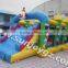 New Kids Inflatable Water Obstacle Race Course Field Slide Jumping House Combo for sale
