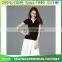 Simple Style Women's V Neck Plain T Shirt Ladies 95%Cotton 5%Lycra Blank Tee Shirt