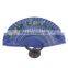 Colorful folding spanish custom logo bamboo hand fan