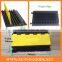 4 channels protector pvc cable tray