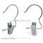 HH 4" chrome 6cm extension width steel LAUNDRY PINS metal clips hanger metal coat shoes hat hangers for cloth wholesale