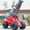 Garden tractor wheel loader with hedge trimmer for sale