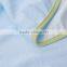 Manufacture Blue Terry combined with TPU Style Crochet Bed Sheet