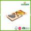 New design Kitchen square shape wooden small sauce plate