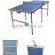 Foldable suitcase table Tennis indoor game table , mini table tennis