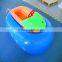 Top quality cartoon inflatable water bumper boat amusement rides for kids