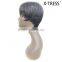 8inch 72g machine made short brazilian style 8inch 72g human hair mix heat resistant fibre wig