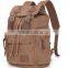 Functional Lovely Men's Travel Backpack Bag Canvas Leather Bags