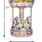 2015 coin operated carousel horses 3 seats mini carousel for sale small electric merry-go-round amusement park equipment rides