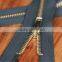 Eco-friendly Metal Zippers, Auto-lock, Closed-end, 5#