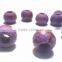 AAA Quality Copper Turquoise Faceted Handmade Big Hole Round Ball Beads
