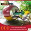 Professional china manufacturer amusement park rides mini roller coaster apple bug outdoor equipment for sale