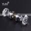 dreamy ice pattern glass zinc alloy door knobs