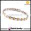 Fashion energy bio magnetic stainless steel bracelets for men and women