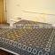 New coming top sell yellow silk cotton thread blanket