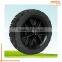 Yanto Hardware Semi-Pneumatic Rubber Replacement Tire Lawn Mower Rear Wheel Set