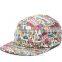 High Quality Wholesale Flat Brim Custom Printing 5 Panel Hats