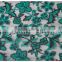 Newest design flowers water-soluble chemical lace embroidery fabric allover