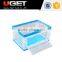 Can stack 5 layers high colorful collapsible plastic fruit storage crates
