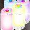 wireless portable cheap colorful LDE light bluetooth speakers