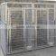 5cm Gap Between Galvanized Bars Safe Pet Dog Runs Panel 5'x10' European Style Outdoor Dog Kennel