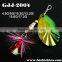 Low Price Chinese Freshwater Metal Lure Fishing Spinner