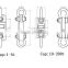 1t digital force electronic dynamometer