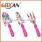 Garden Hand Tool set with Flower printing and Garden floral shovels Lady and kids Garden Tools