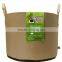 felt fabric Material smart pot hydro for flower system smart non woven plant bag (1 gal to 1200 gal)