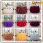cheap elegant polyester fabric washable round fitted size vinyl tablecloth